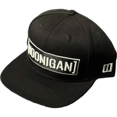 Capon Hoonigan Classic Black Flat Bill Cap image