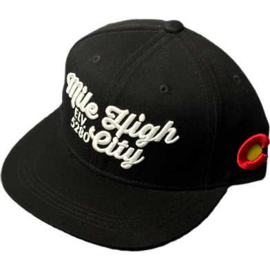 Capon Mile High City 5280 Snapback Hat From Denver, Colorado image