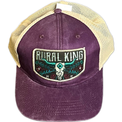 Capon Rural King Owl Patch Trucker Cap image