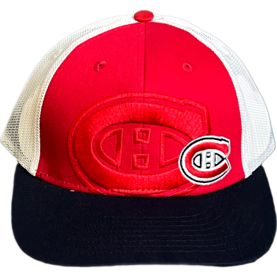 Capon Teenage Montreal Canadiens Trucker Hat ( Kids Cap Age 6-18 ) Years image
