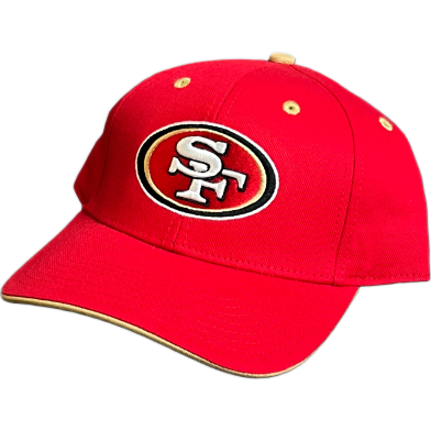 Capon Teenage San Francisco 49ers Baseball Cap ( Kids Cap Age 6-18 ) Years image