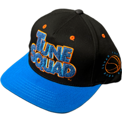 Capon Tune Squad Blue Brim Flat Bill Cap Space Jam image