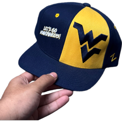 Capon West Virginia Mountaineer Splat Zephyr Cap (Kids Cap Age 6-18) Years image