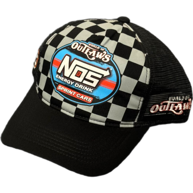 Capon World Of Outlaws Nos Energy Drink Racing Cap image