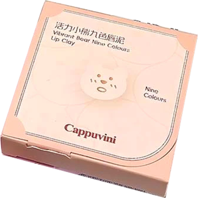 Cappuvini 9 Colours Lip and Cheek Clay Brown image