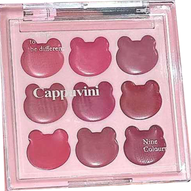Cappuvini 9 Colours Lip and Cheek Clay Pink image