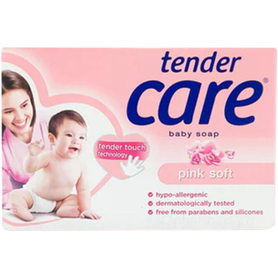 Tender Care Pink Soft Baby Bar Soap 60g image