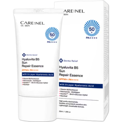 Care:nel Dr. Skin Hyaluvita B5 Repair Essence SPF50 PA 50ml image