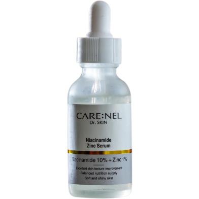 Carenel Niacinamide 10 percentages Zinc 1 percentages Serum 30ml image