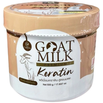 Carista Goat Milk Keratin Premium Nourishing Hair Treatment For Dry Damage 500gm image