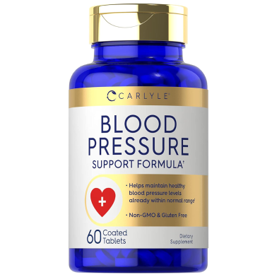 Carlyle Blood Pressure Supplements - 60 Coated Tablets -523134107 image