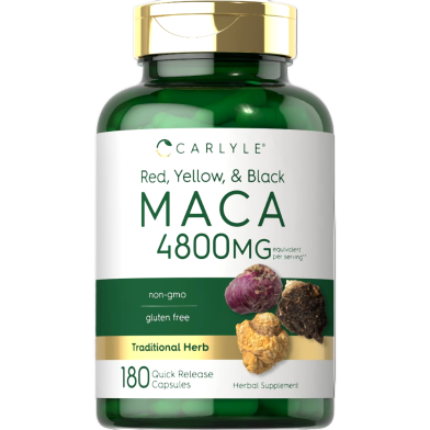 Carlyle Maca Root 4800mg 180 Quick Release Capsules image