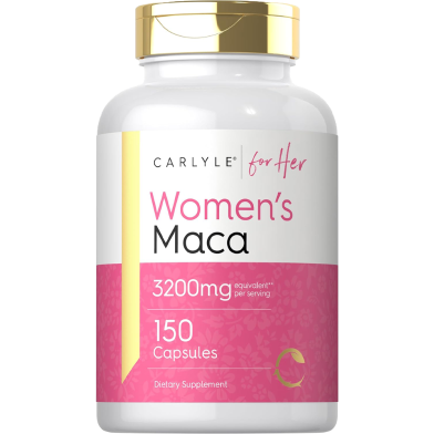 Carlyle Maca Root Capsules for Women 3200mg 150 Capsules -526245318 image