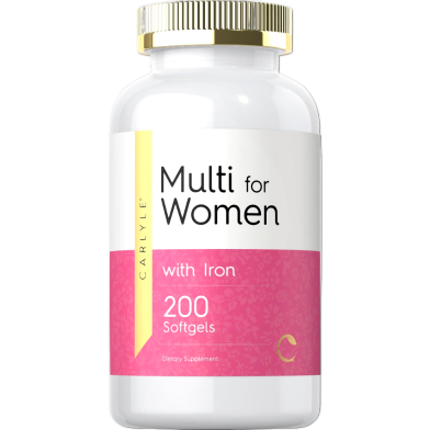 Carlyle Multi For Women With Iron 200 Softgels - X0038w9p4p image