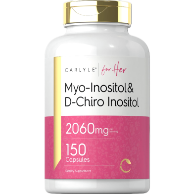 Carlyle Myoinositol And Dchiro Inositol 2060mg 150 Capsules - X002zxhf3b image