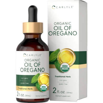 Carlyle Organic Oil of Oregano Liquid Drops 2fl oz 59ml image