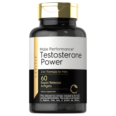 Carlyle Testosterone Supplement For Men - 60 Rapid Release Softgels -523159936 image