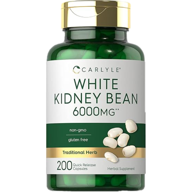 Carlyle White Kidney Bean 6000mg 200 Capsules image