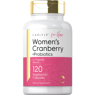 Carlyle Women'S Cranberry Plus Probiotics 120 Capsules image