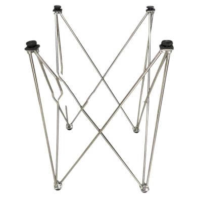 Carrom Board Folding Stainless Steel Stand Wide 23 Inch image