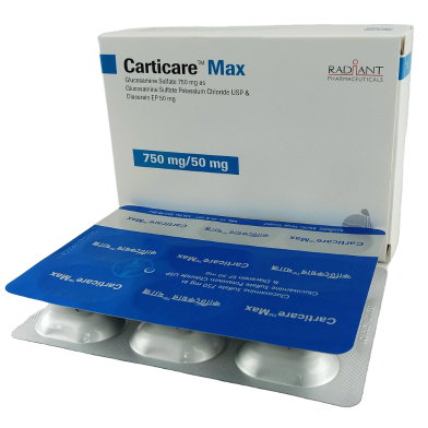 Carticare Max Tablet 9's Strip image