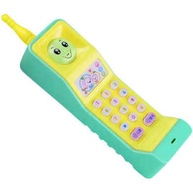 Cartoon Music Colorful Light Voice Electronic Mobile Phone Educational Kids Toy image