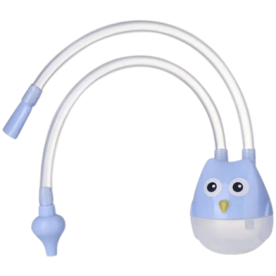 Cartoon Print Big Size Silica Gel Children'S Hygienic Nasal Aspirator For Nose Nose Cleaning - 1 Pcs image