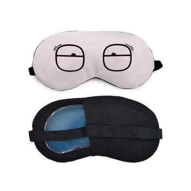 Cartoon-Style Sleeping Eye Mask With a Cooling Gel Pad (Buy One Get One FREE) Slide 4