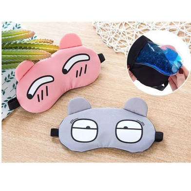 Cartoon-Style Sleeping Eye Mask With a Cooling Gel Pad (Buy One Get One FREE) Slide 3