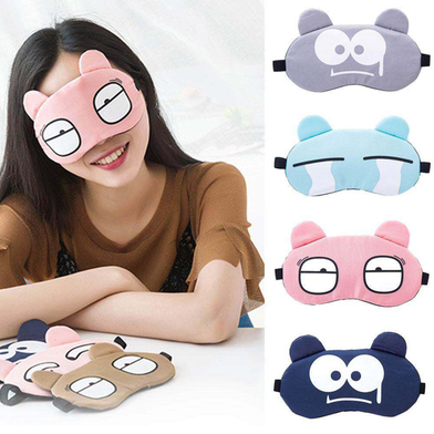Cartoon-Style Sleeping Eye Mask With a Cooling Gel Pad (Buy One Get One FREE) Slide 2
