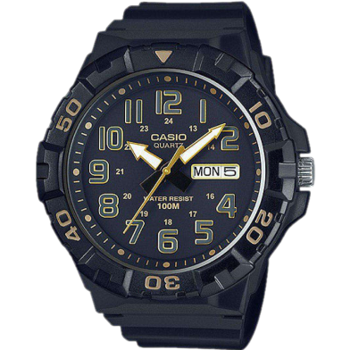 Casio Black Resin Strap Watch for Men image