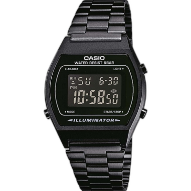 Casio Classic Vintage Digital Black Chain Watch B640WB-1ADF