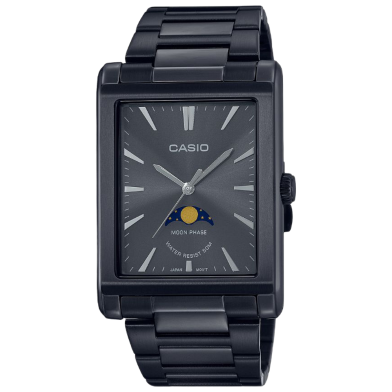 Casio Duro Mens Analog Stainless Steel Watch image
