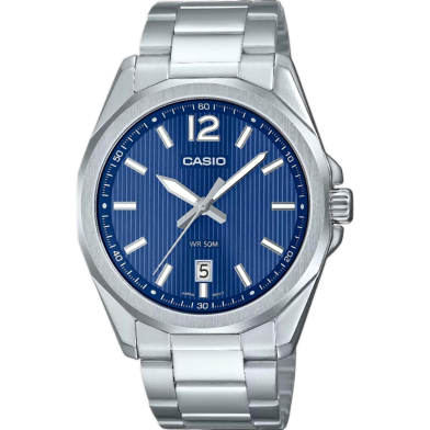 Casio Enticer MTP-E725D-2AV Blue Dial Men’s Watch image