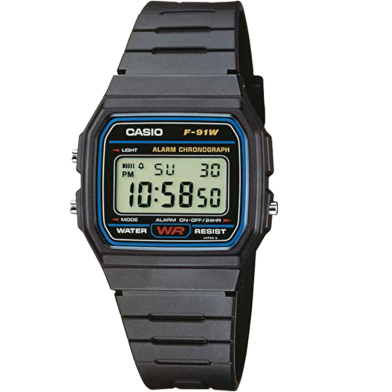 Casio F-91W-1DF Digital Watch image