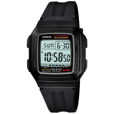 Casio Fiber Belt Dual Time Men Watch image