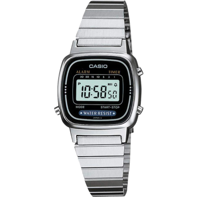 Casio Ladies Black Vintage Watch image
