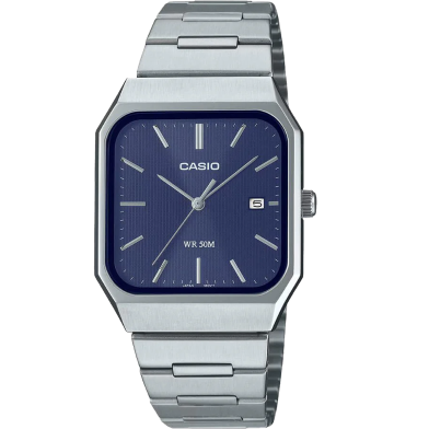 Casio MTP-B185D-2A1VDF Standard Date Chain Watch image