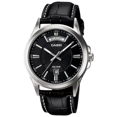 Casio Mens Stainless Steel Analog Watch image