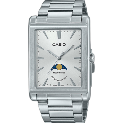 Casio Moon Phase Stainless Steel Men's Watch MTP-M105D-7AVDF