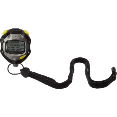 Casio Premium Stopwatch - Black image