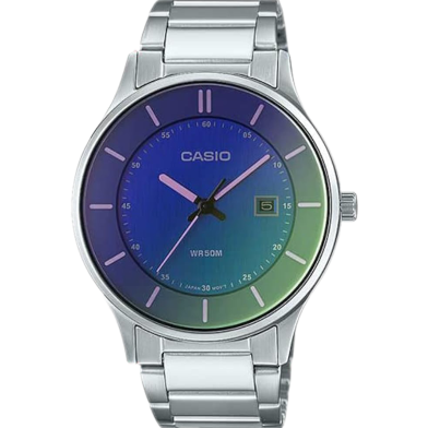 Casio Quartz Stainless Steel Men's Watch image