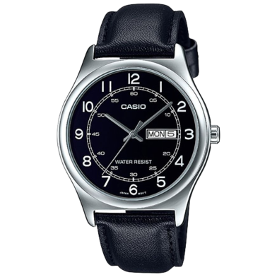 Casio Series Classic Analog Mens Leather Watch image