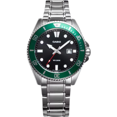 Casio Silver Stainless Steel Men's Watch image