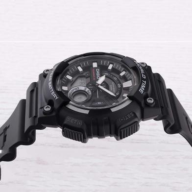 Casio Uomo AEQ110W-1AV – Orologio Quarzo Analogico-Digitale Con Batteria 10 Anni E 100m Water Resistant - 2