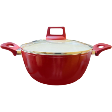 Casserole With Glass Lid Ceramic Induction Bottom 26cm image