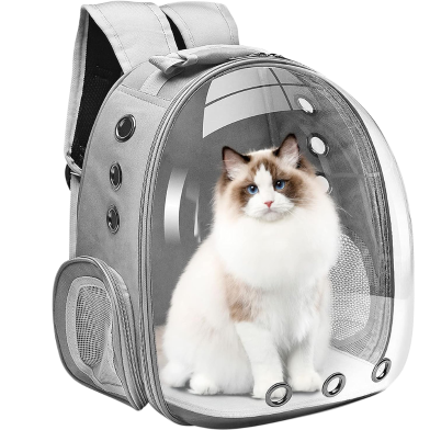 Cat Carrier Backpack For Small Medium Cats And Puppies Travel And Outdoor Use Any Colour 1Pcs image