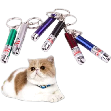 Cat Interactive Toy LED Light Torch Laser Pointer Infrared Laser Cat Toy image