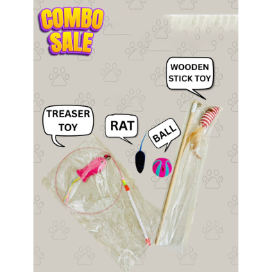 Cat Playing Toy Combo Offer image