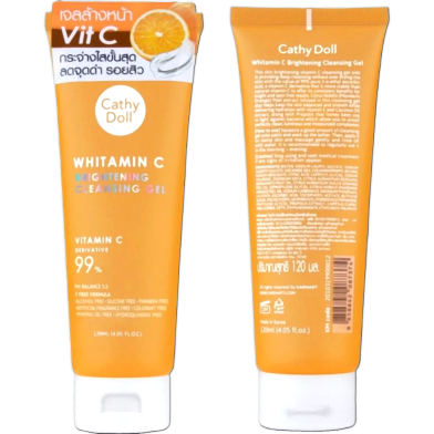 Cathy Doll Whitamin C Brightening Cleansing Gel 120ml image